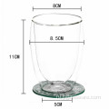 Кофейная чашка из боросиликатного стекла с высоким содержанием боросиликатного стекла